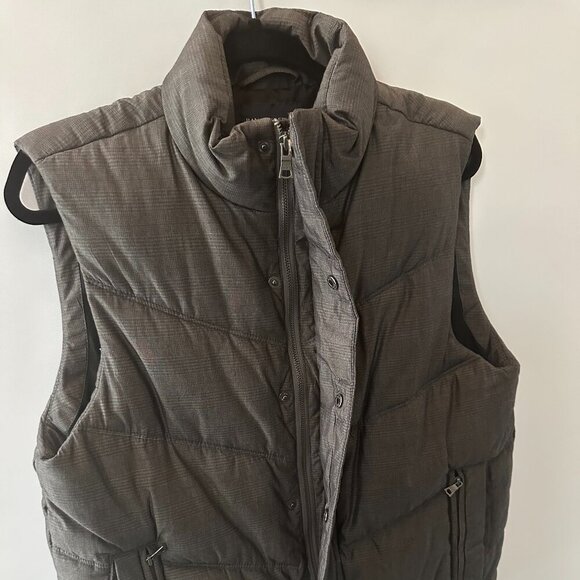 Grey Banana Republic Medium Padded Vest Jacket - Picture 2 of 11